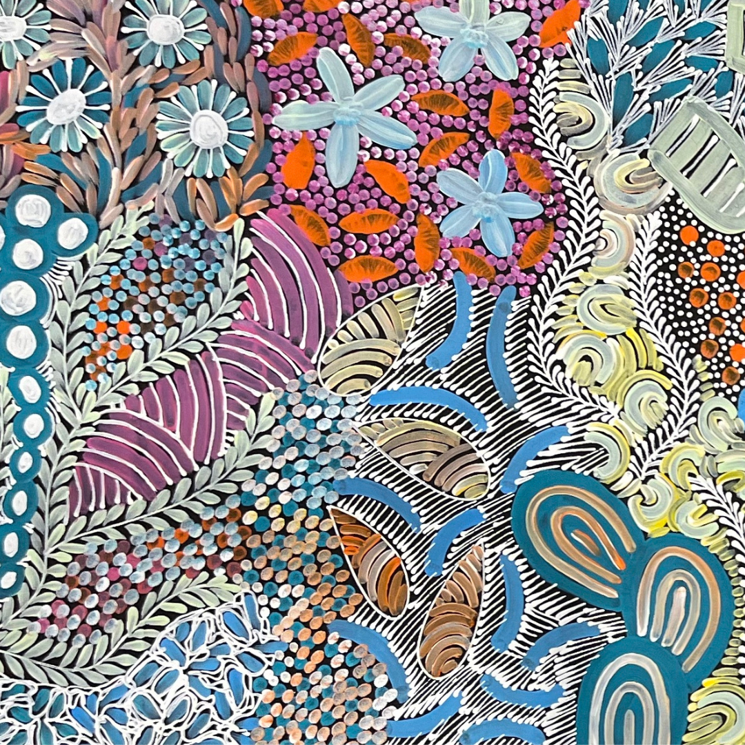 Karen Bird, "My Country" 1970 x 660 Aboriginal Art