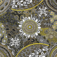 Thumbnail for Tanya Bird, my country, aboriginal artist, indigenous art, utopia, bush plum, fine art